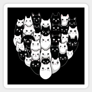 cat heart Sticker